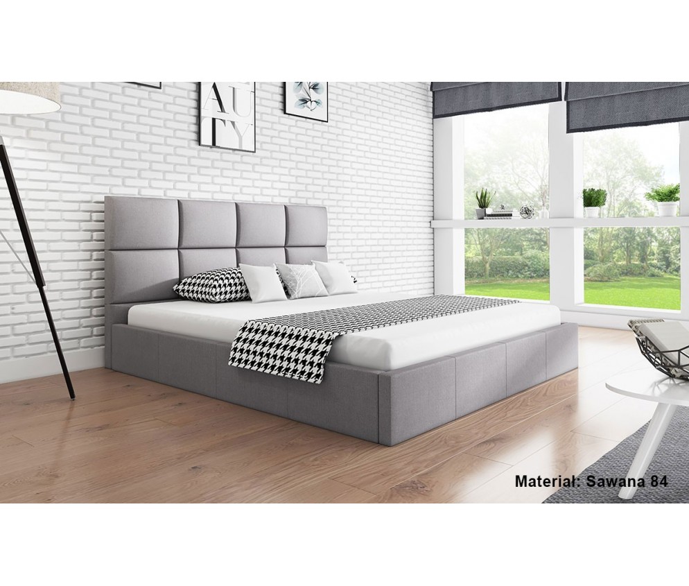 lozka - Łóżko Slim 1 140x200 sypialniane tapicerowane
