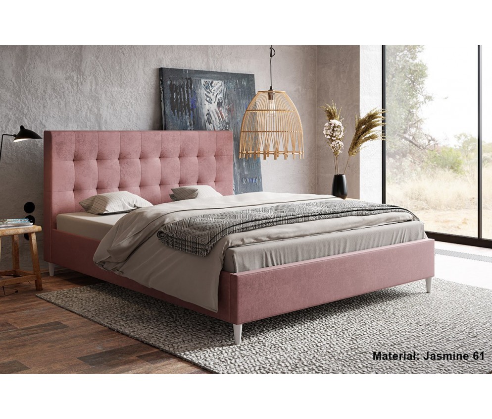 lozka - Łóżko Lux 4 160x200 sypialniane tapicerowane