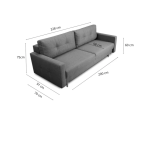Sofa Lena 3-osobowa