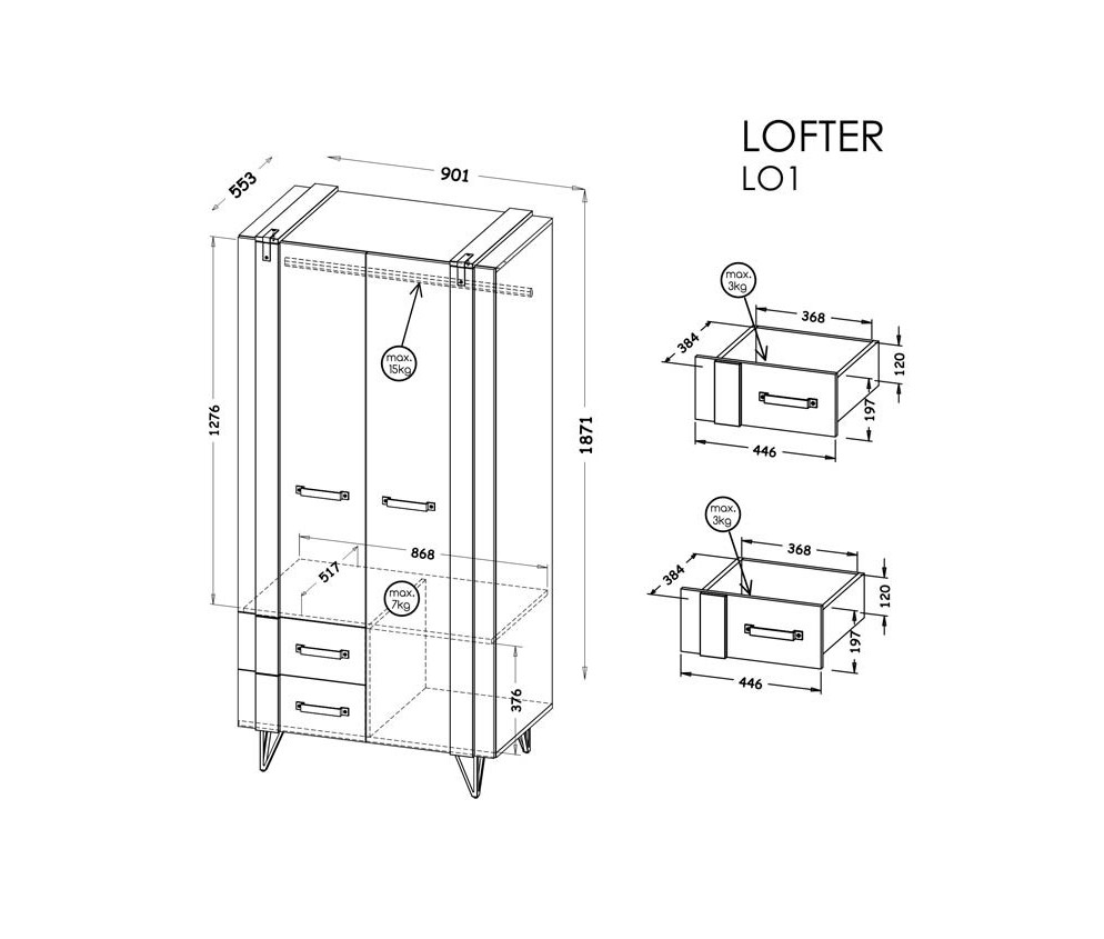 Szafa Lofter 01