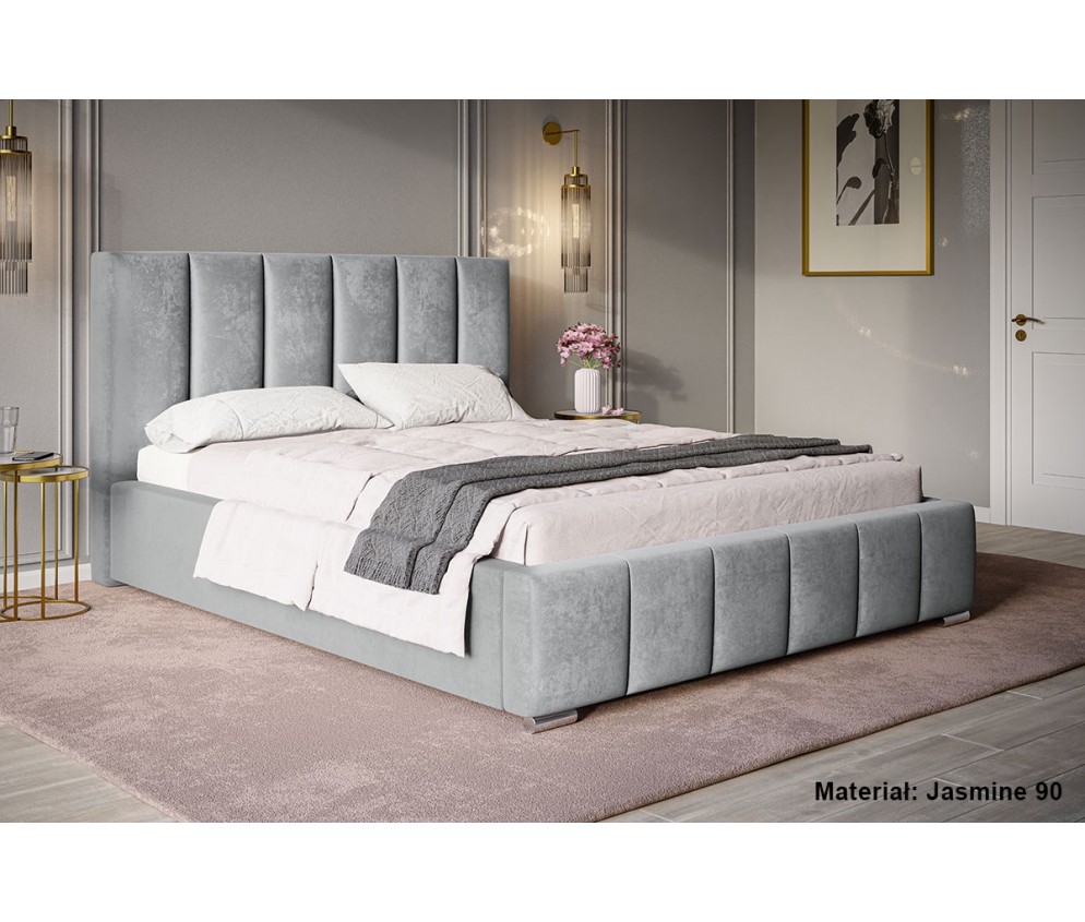 lozka - Łóżko Bed 1 160x200 sypialniane tapicerowane