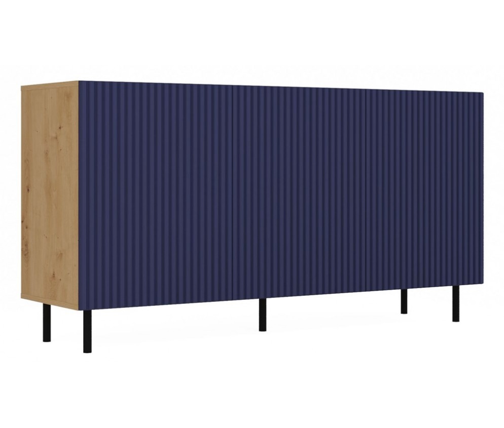 Komoda KAMA 3D SLIM ARISAN GRANAT