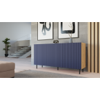 Komoda KAMA 3D SLIM ARISAN GRANAT
