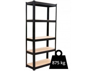 REGAŁ MAGAZYNOWY METALOWY P9040 MDF 175KG