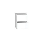 Komplet dwóch sztuk szafki nocnej M2 BIAŁY POŁYSK