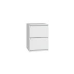 Komplet dwóch sztuk szafki nocnej M2 BIAŁY