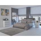 Komplet dwóch sztuk szafki nocnej M2 BIAŁY