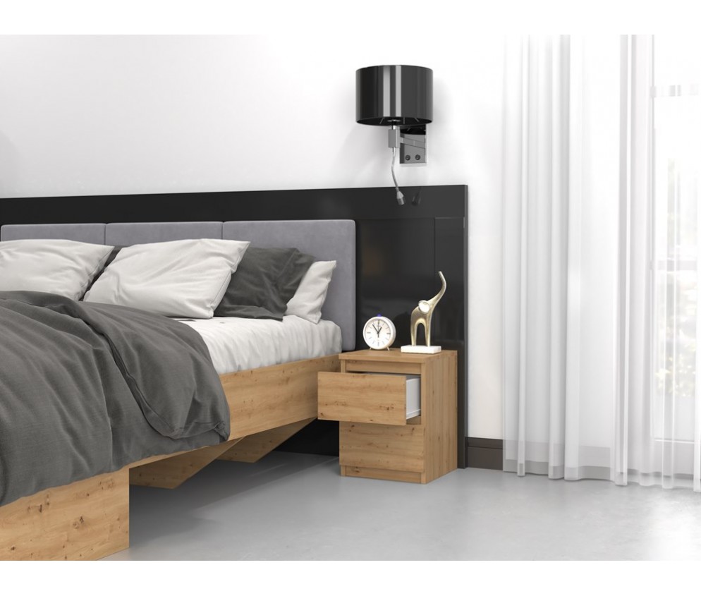 Komplet dwóch sztuk szafki nocnej M2 ARTISAN