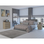 Komplet dwóch sztuk szafki nocnej M2 DĄB SONOMA