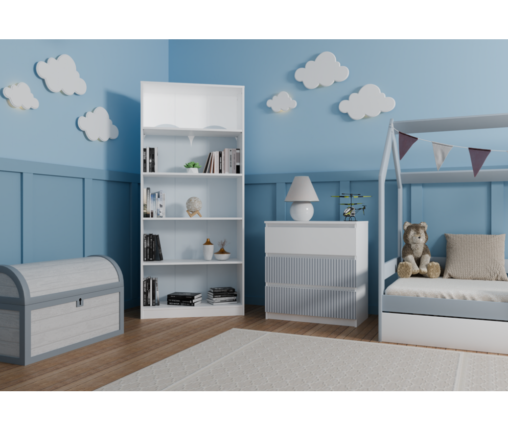Komoda Malwa M3 ARTESO BLUE Niebieski