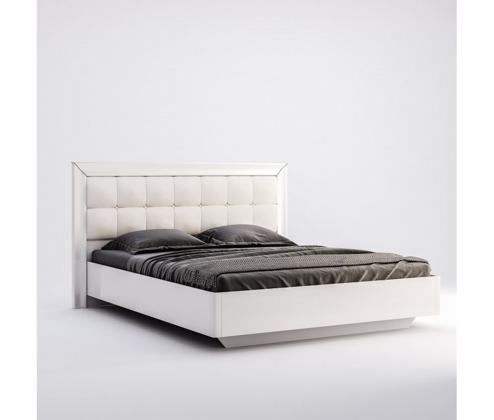 Zestaw sypialniany Betina 3D szafa, łóżko 160x200, komoda 3SZ, 2szt. stolik nocny, lustro.