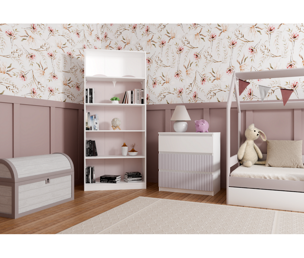 Komoda Malwa M3 ARTESO PINK Różowy