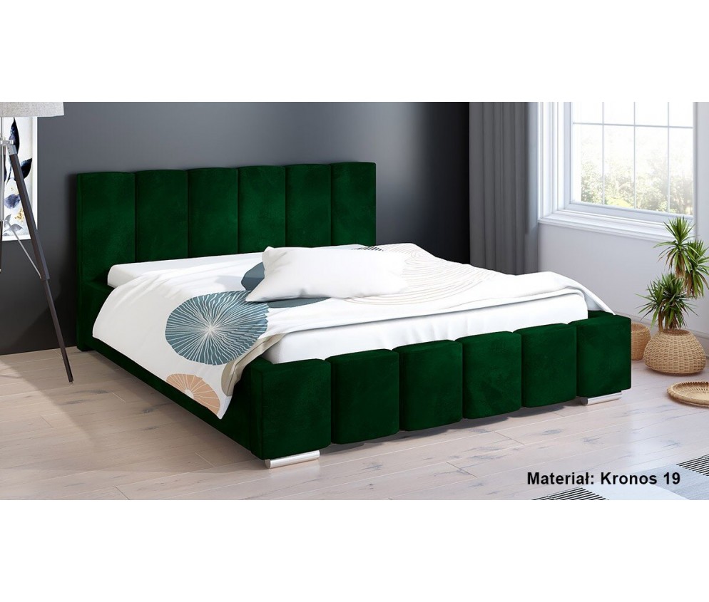 lozka - Łóżko Bed 1 160x200 sypialniane tapicerowane