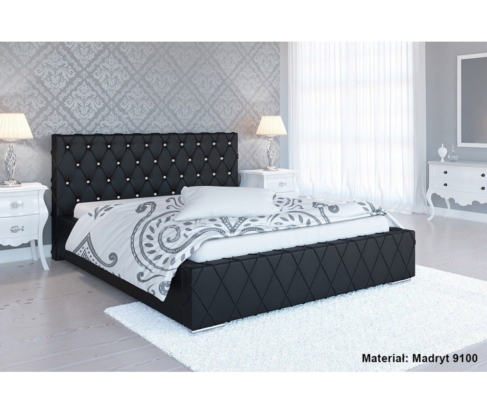 lozka - Łóżko Bed 4 120x200 sypialniane tapicerowane