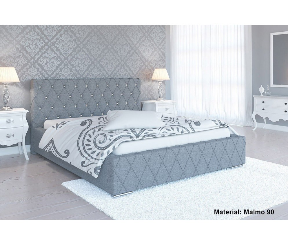 lozka - Łóżko Bed 4 140x200 sypialniane tapicerowane