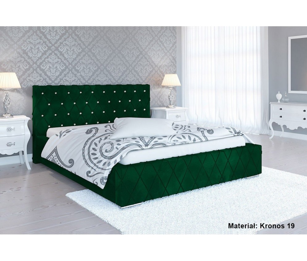 lozka - Łóżko Bed 4 160x200 sypialniane tapicerowane