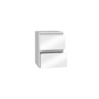 Komplet dwóch sztuk szafki nocnej M2 BIAŁY POŁYSK