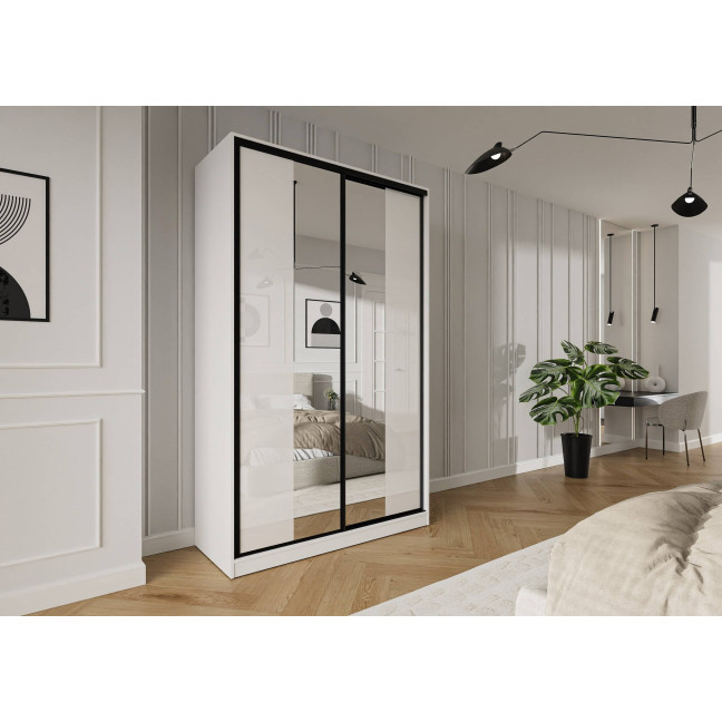 Szafa przesuwna Trend 5 150 Biały Połysk