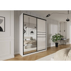 Szafa przesuwna Trend 9 200 Biały Połysk