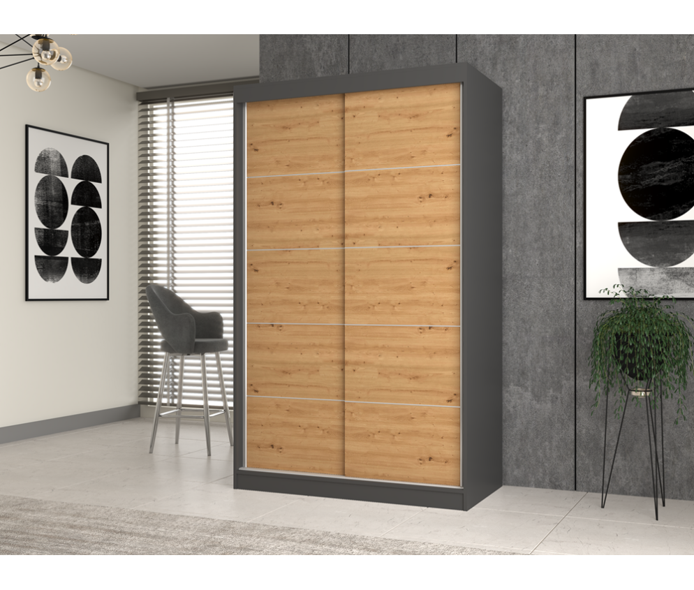 Szafa Iga 120C ANTRACYT ARTISAN