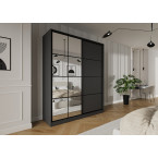 Szafa przesuwna Trend 10 180 Grafit