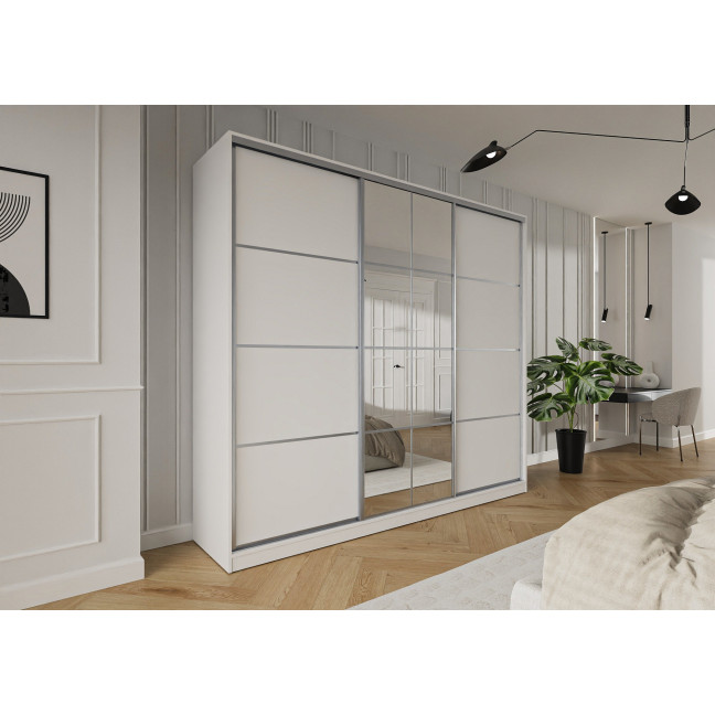 Szafa przesuwna Trend 10 250 Biały mat