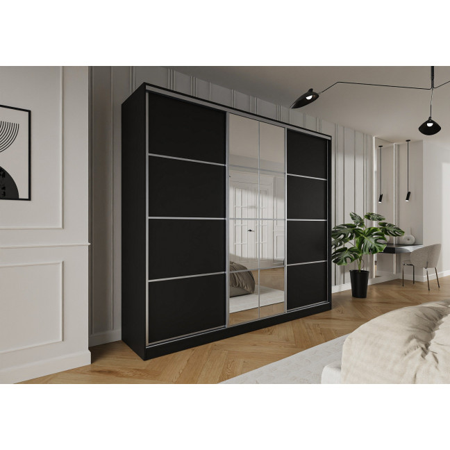 Szafa przesuwna Trend 10 275 Czarny mat