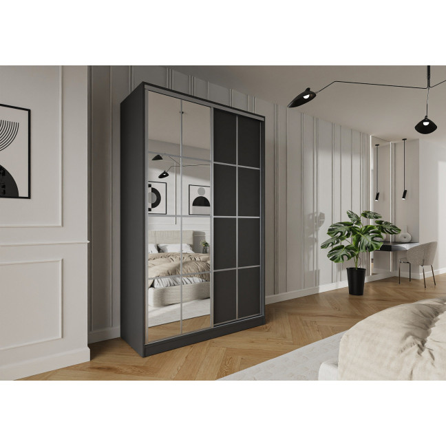 Szafa przesuwna Trend 12 150 Grafit