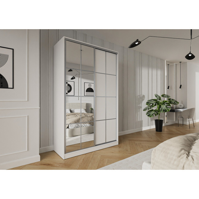 Szafa przesuwna Trend 12 150 Biały mat