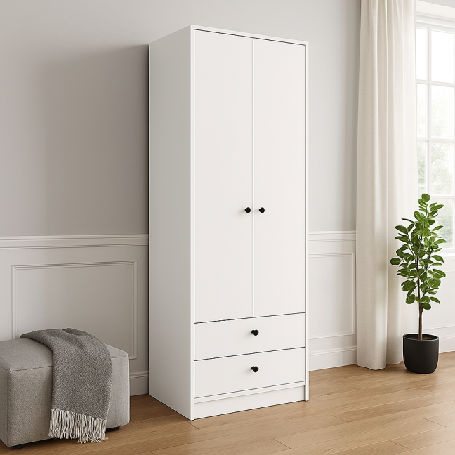 Szafa uchylna Ariva 80 cm Biały Mat