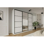 Szafa przesuwna Trend 6 250 Biały Mat