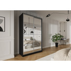 Szafa przesuwna Trend 2 150 Czarny mat