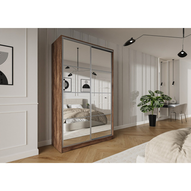 Szafa przesuwna Trend 2 150 Kasztan Arvadonna