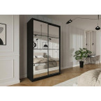 Szafa przesuwna Trend 2 150 Czarny mat