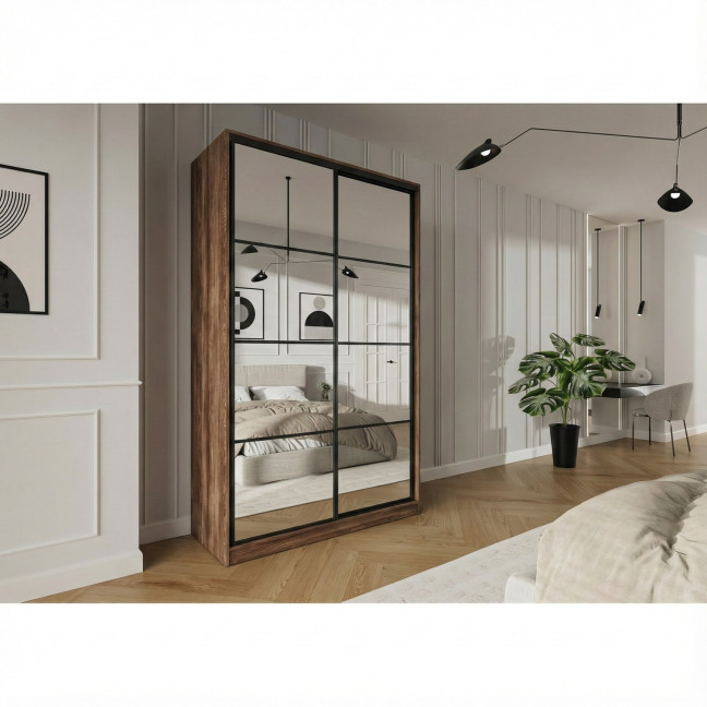 Szafa przesuwna Trend 2 150 Kasztan Arvadonna