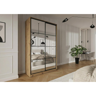 Szafa przesuwna Trend 2 150 Dąb Artisan