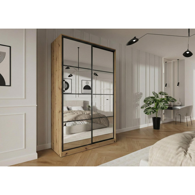 Szafa przesuwna Trend 2 150 Dąb Artisan