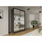 Szafa przesuwna Trend 2 150 Grafit