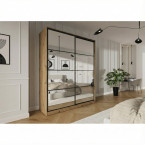 Szafa przesuwna Trend 2 180 Dąb Artisan