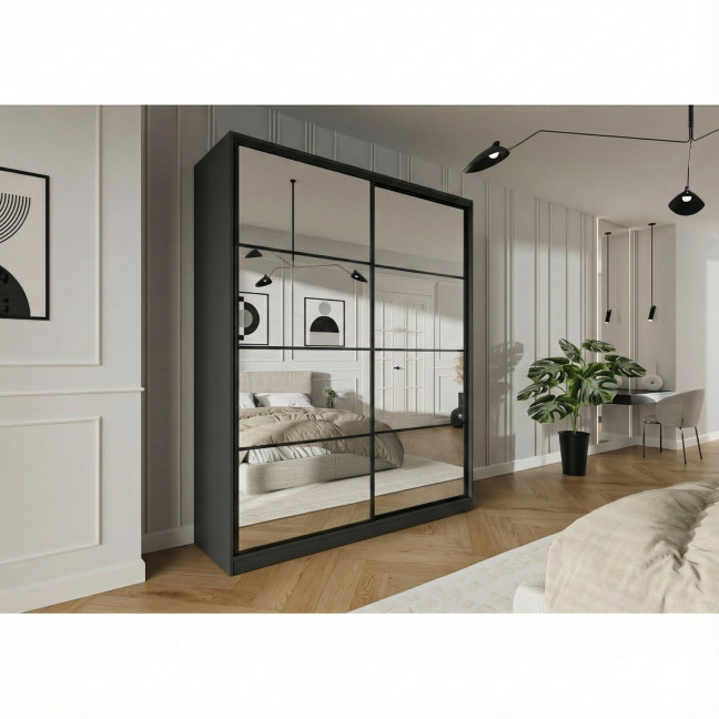 Szafa przesuwna Trend 2 180 Grafit