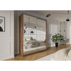 Szafa przesuwna Trend 2 200 Kasztan Arvadonna