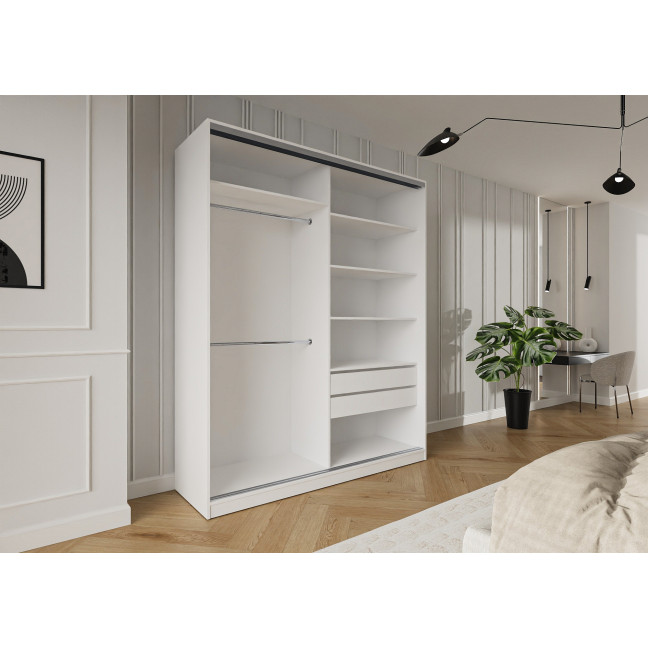 Szafa przesuwna Trend 2 200 Kasztan Arvadonna