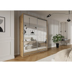 Szafa przesuwna Trend 2 200 Dąb Artisan