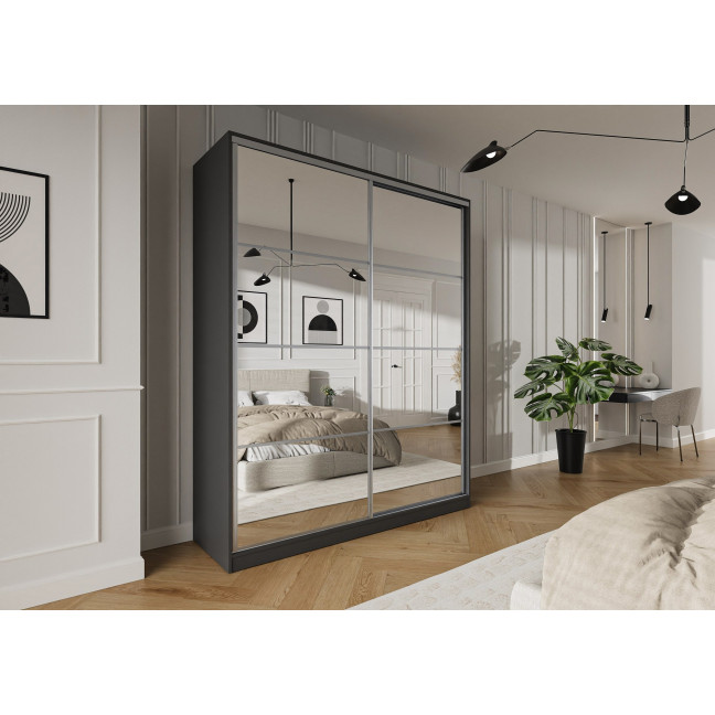 Szafa przesuwna Trend 2 200 Grafit