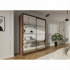 Szafa przesuwna Trend 2 200 Kasztan Arvadonna