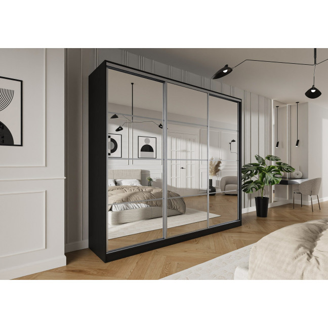 Szafa przesuwna Trend 2 250 Czarny mat