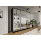 Szafa przesuwna Trend 2 250 Czarny mat