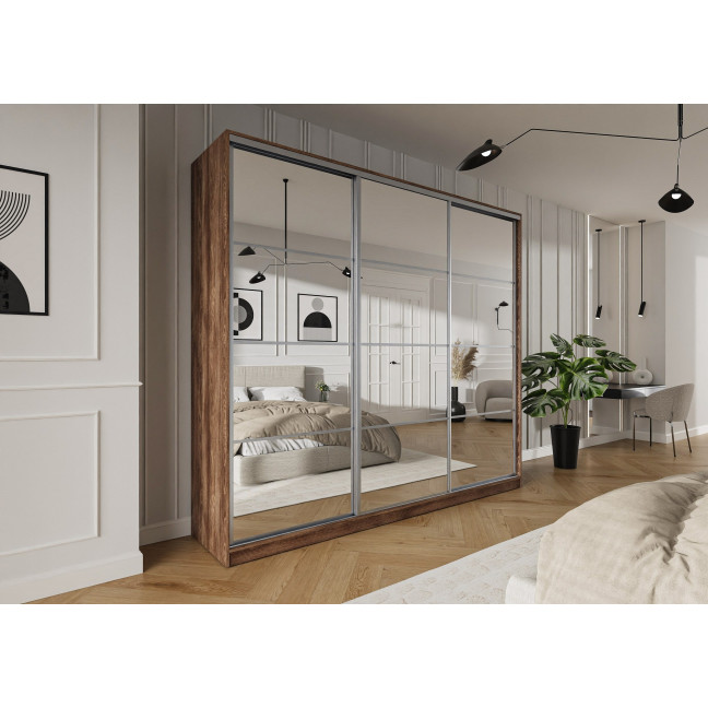 Szafa przesuwna Trend 2 250 Kasztan Arvadonna