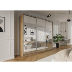 Szafa przesuwna Trend 2 250 Dąb Artisan