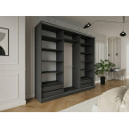 Szafa przesuwna Trend 2 250 Grafit